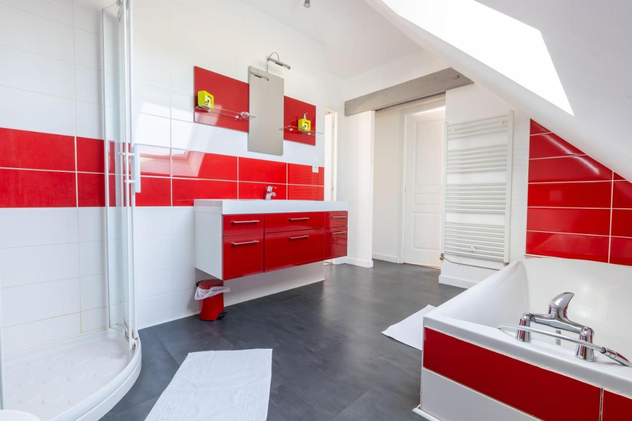 Appartement Des Grands Champs Avec Terrasse แซ็ง-เตญ็อง ภายนอก รูปภาพ